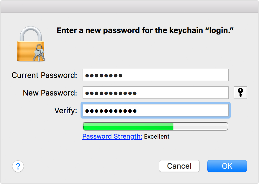 How to Reset Forgotten Keychain Password – Apple Support