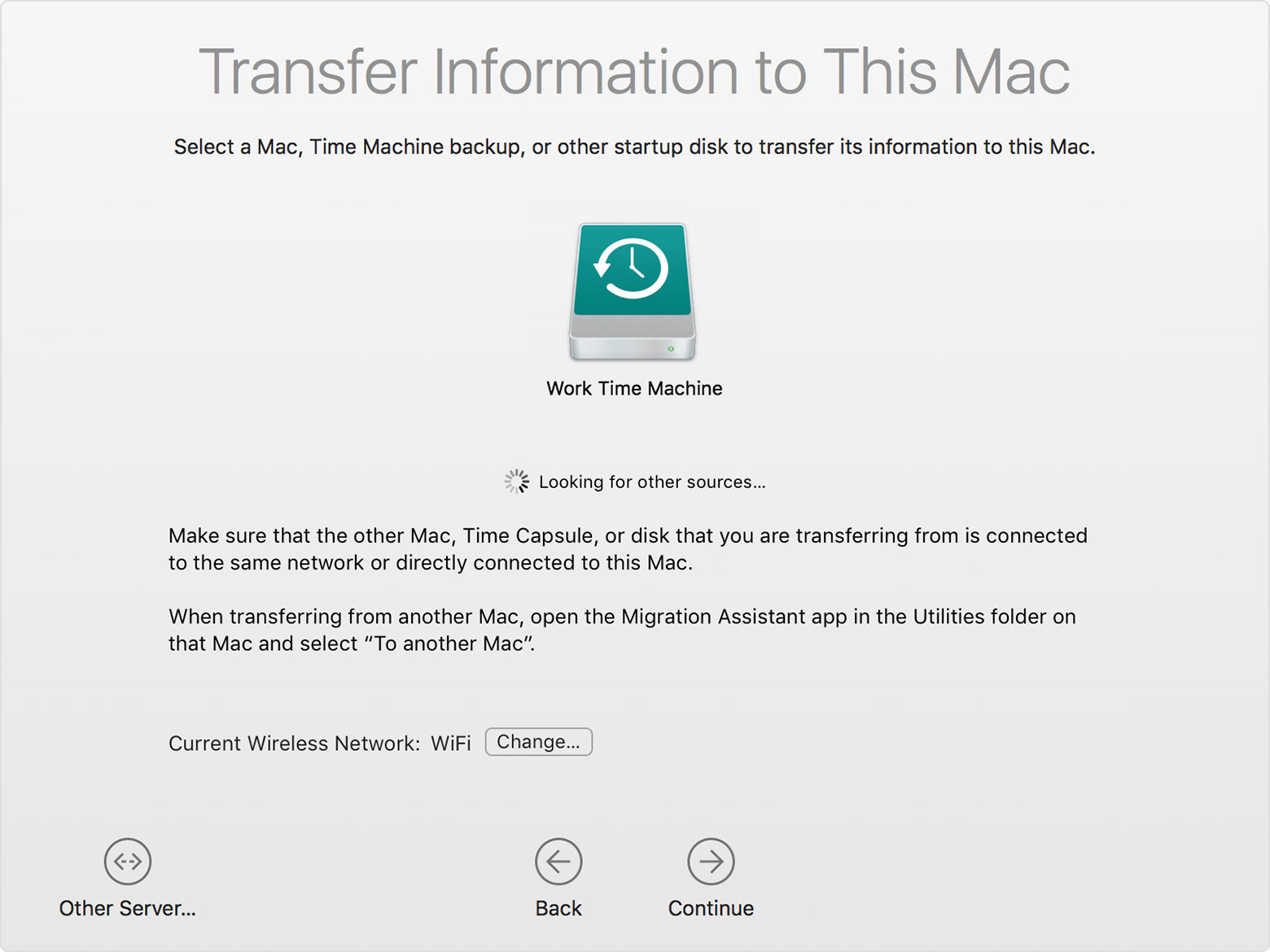 how to use migration assistant pc to mac