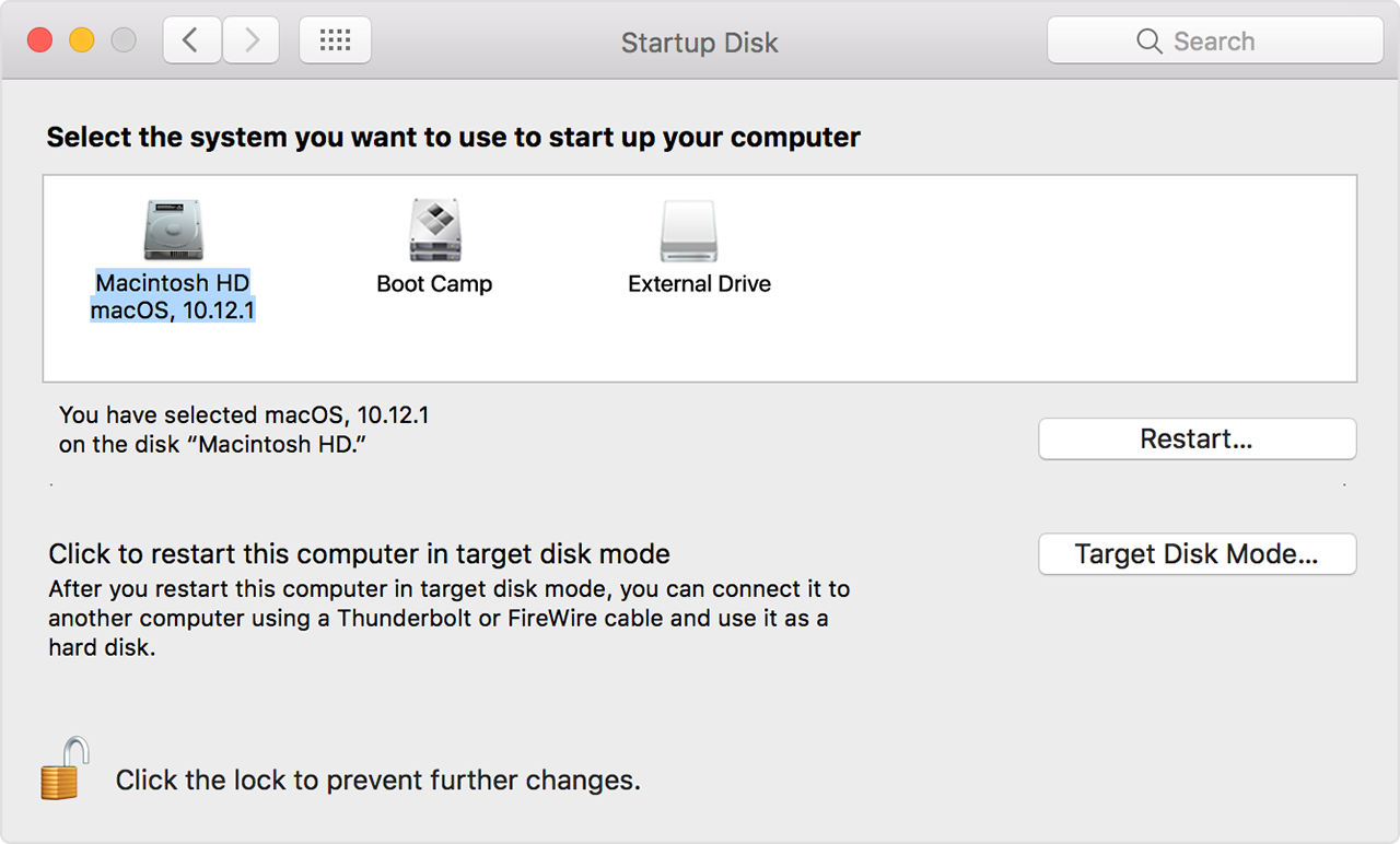 how do i clean up my startup disc on mac