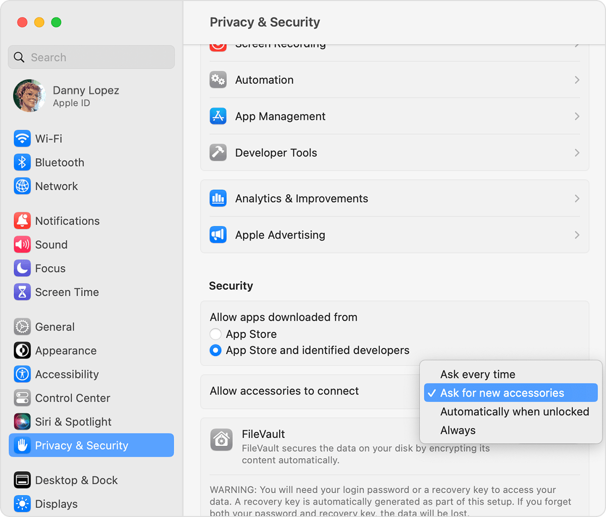 If your Mac asks you to allow an accessory to connect - Apple Support