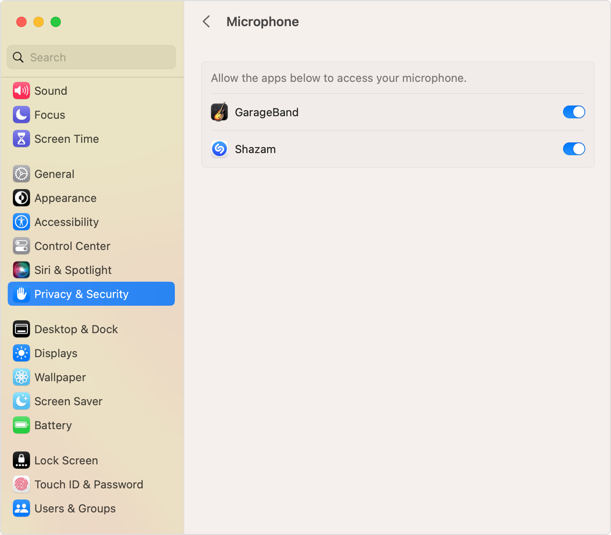 Wenn auf einem Mac mit macOS Mojave oder neuer keine Audioaufnahme möglich  ist - Apple Support (DE)