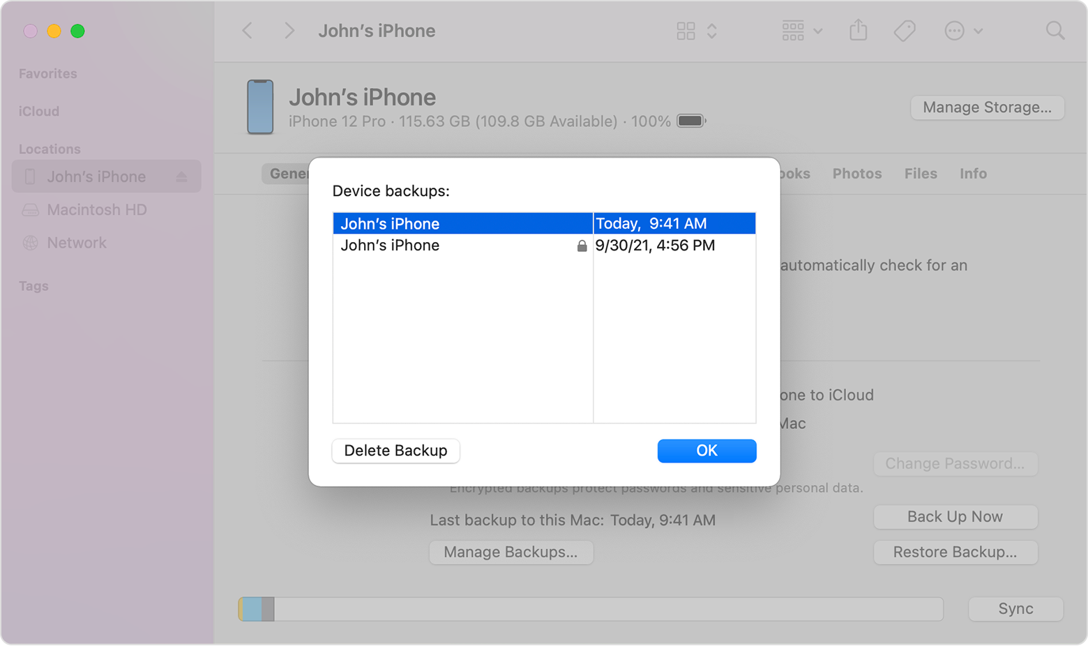 how to backup iphone to icloud on mac