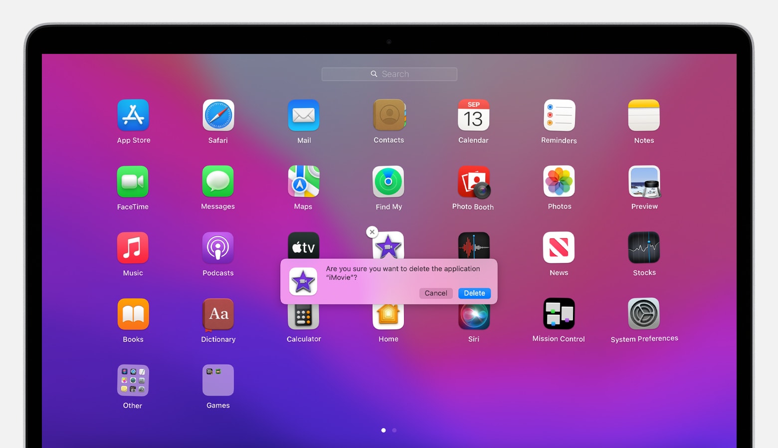 how to move apps on macbook air