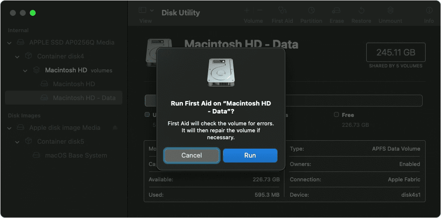 mac os x startup disk utility