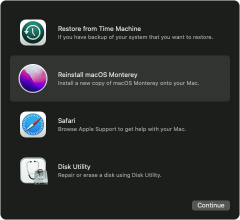 how to clean up mac installation