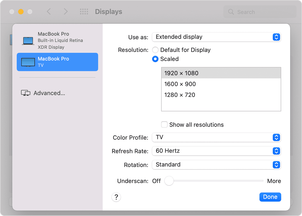 how to find settings on macbook pro