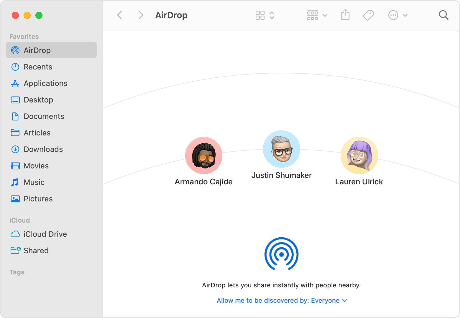 Use AirDrop on your Mac - Apple Support