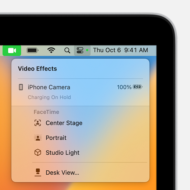aluminium Ulempe crush Continuity Camera: Use iPhone as a webcam for Mac - Apple Support