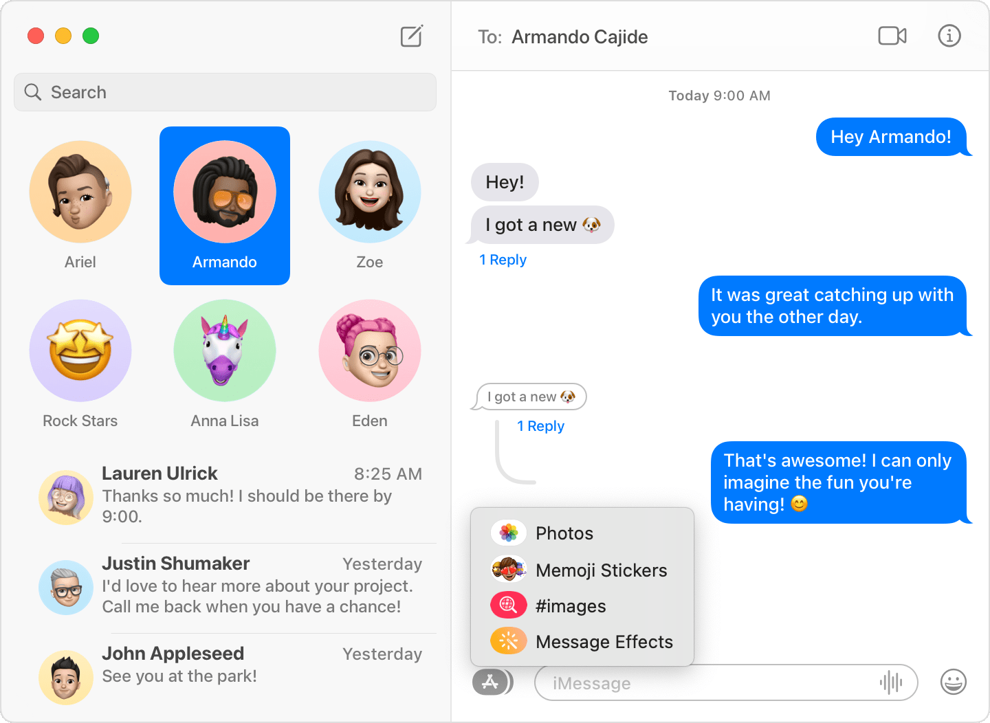 Use Messages On Your Mac Apple Support