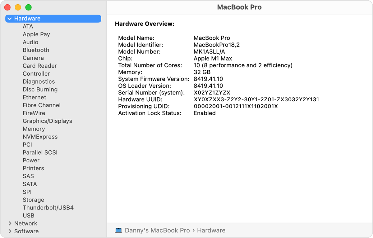 hardware - Is there a way to check the serial number of my MacBook