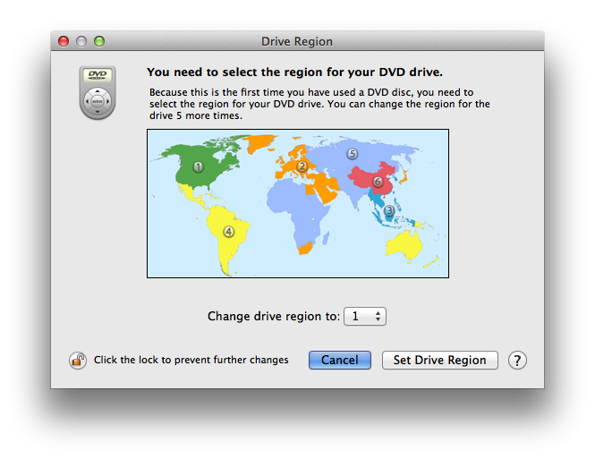 comment modifier la region d'un dvd