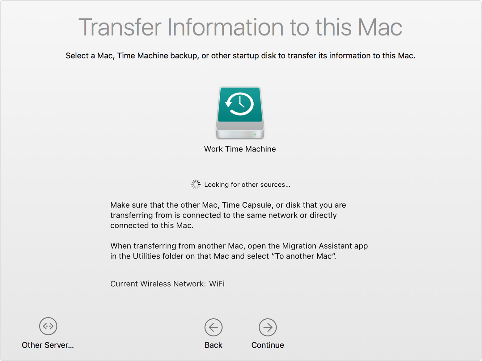 migration assistant copy office for mac