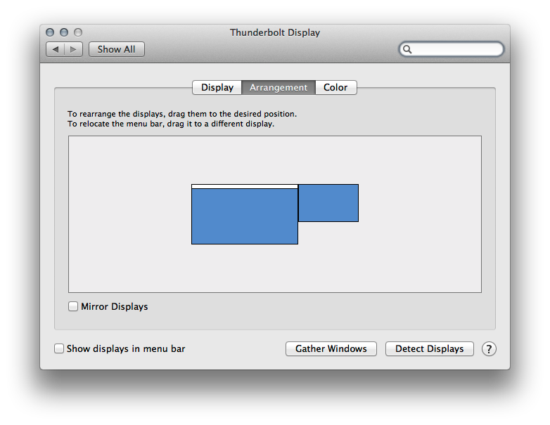 settings for desktop windows in mac