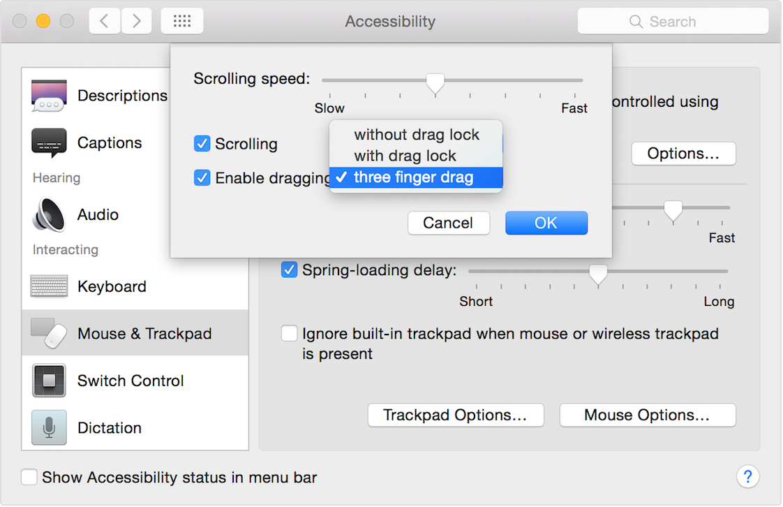 How to Use Three-Finger Drag Across macOS