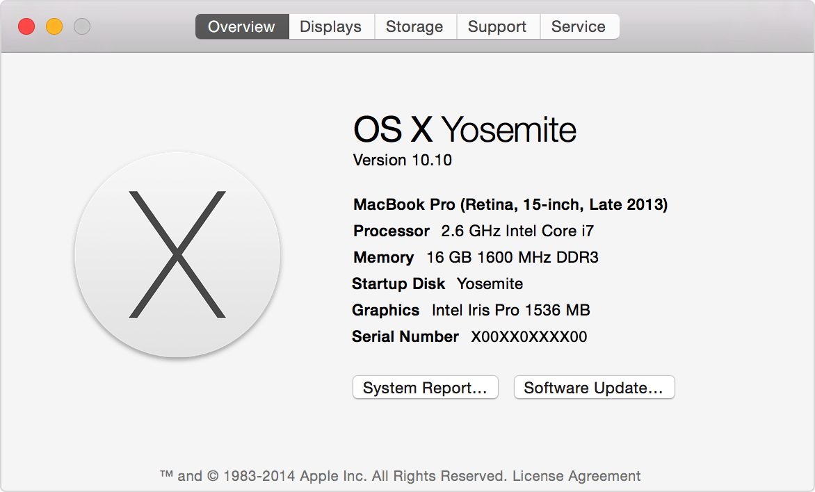 how to free up space on mac yosemite