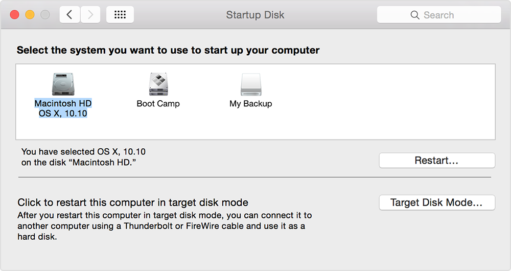  How to choose a startup disk on your Mac to boot from USB