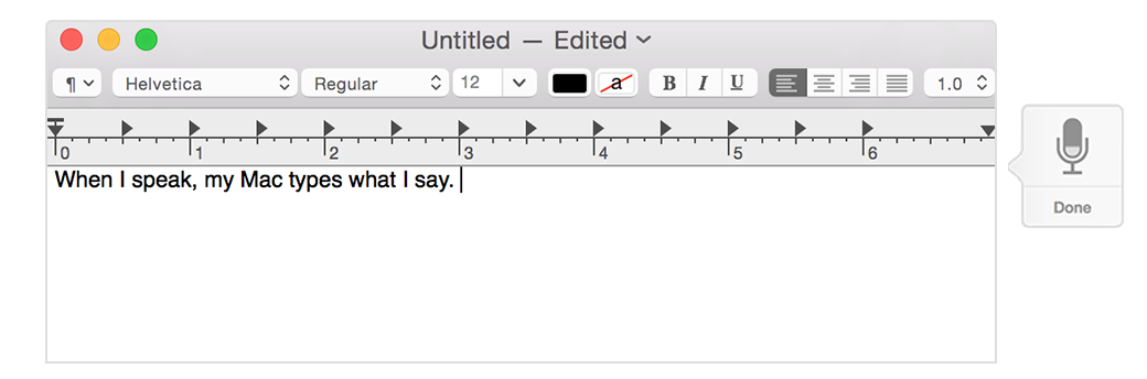 how to enable voice to text on mac