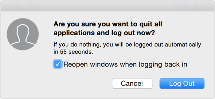 Automatically re-open windows, apps, and documents on your Mac - Apple