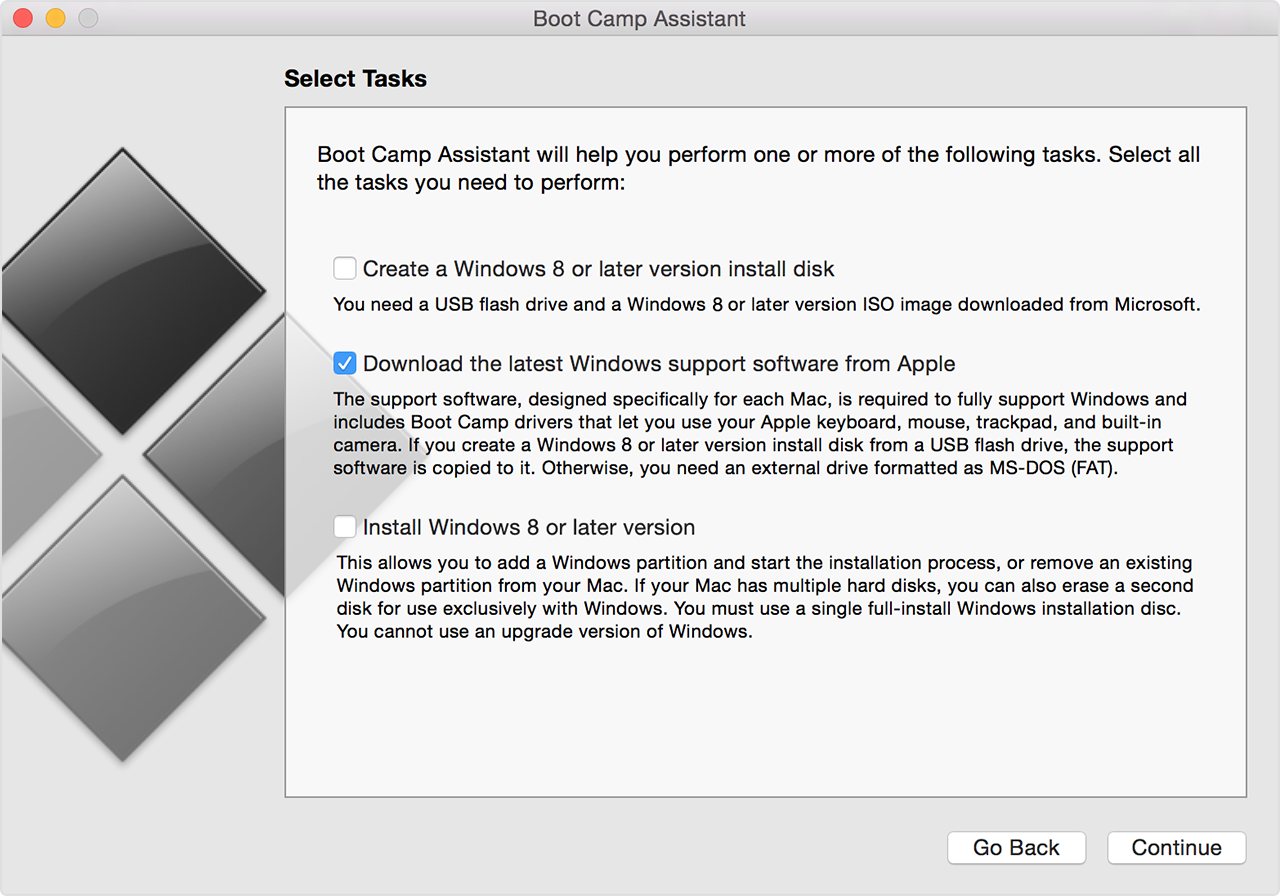 windows bootcamp for mac run an app as administrator