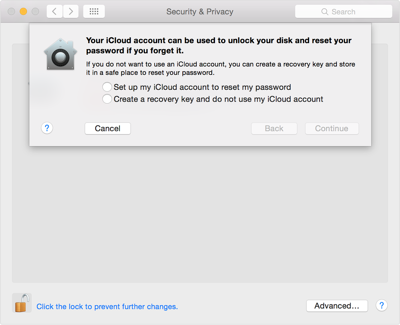 encrypted disk mac change password