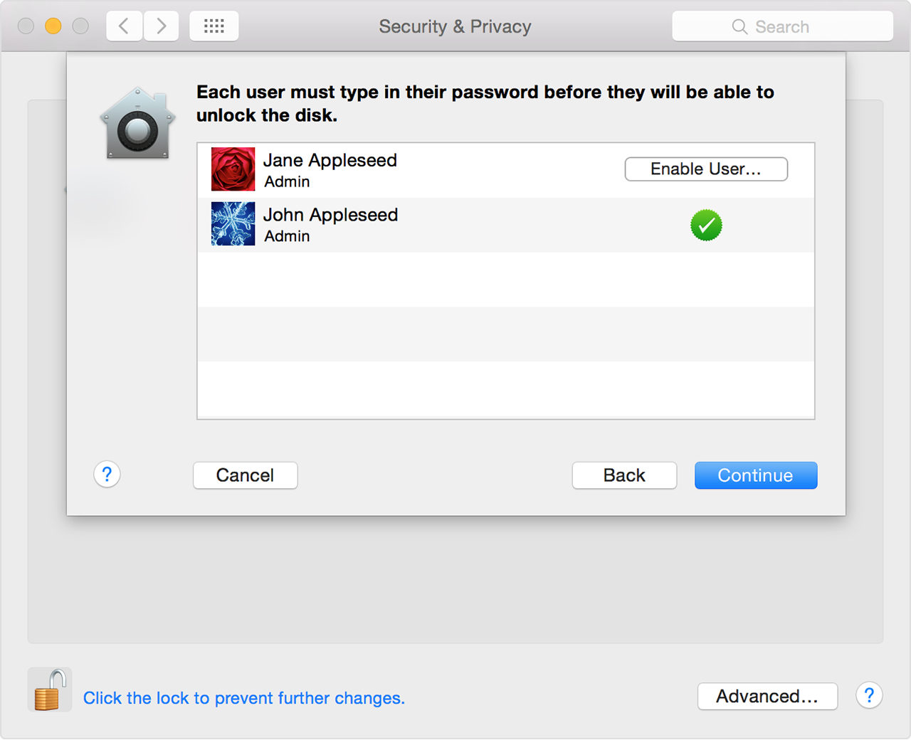 using filevault for mac and windows with dropbox