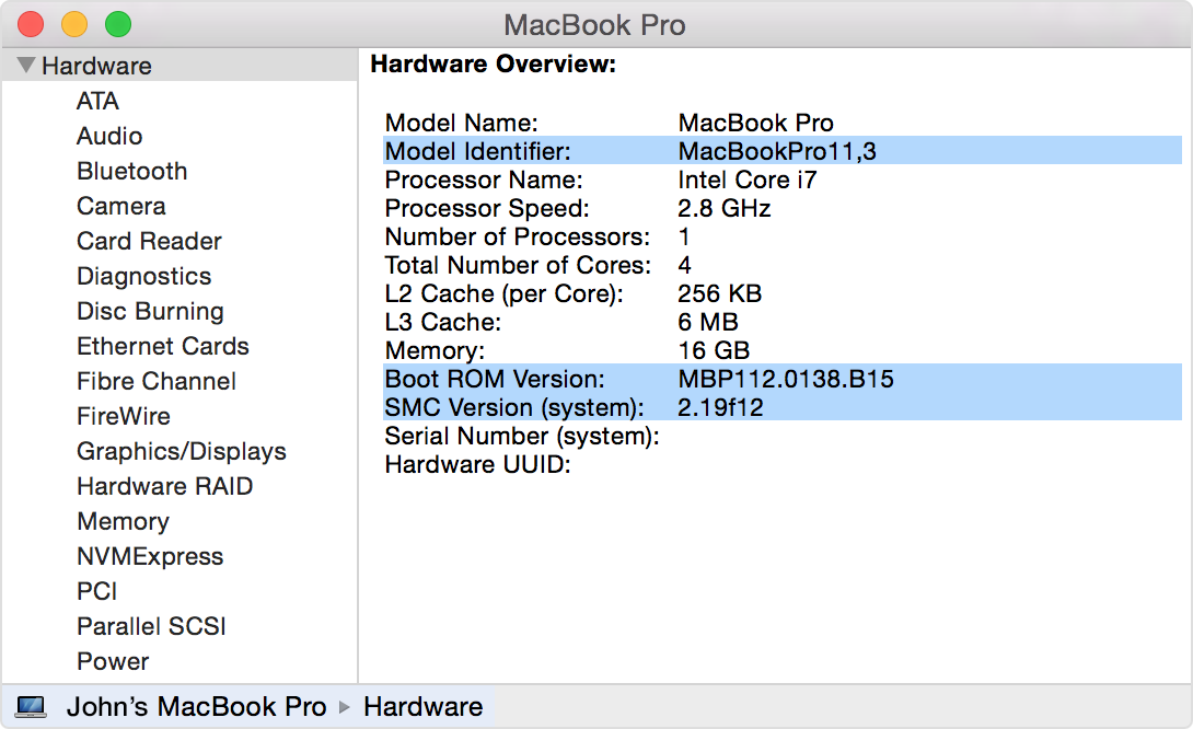 system requirements for pro tools 12 mac