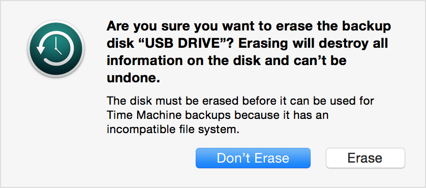mac utilities erase for time machine
