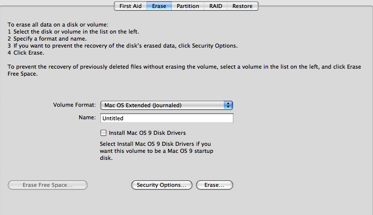 How to reformat external hard drive for mac use