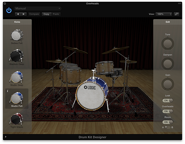 Logic Pro: Use Producer Kits for maximum customization of Drum Kit Designer  - Apple Support (KW)