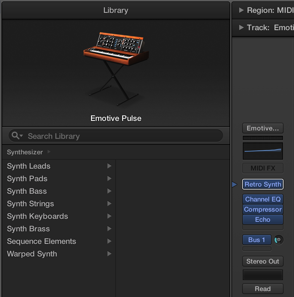 Logic Pro X Instrument Slot