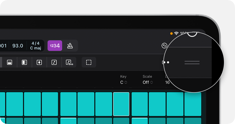 Find your GarageBand features Logic for iPad - Apple Support