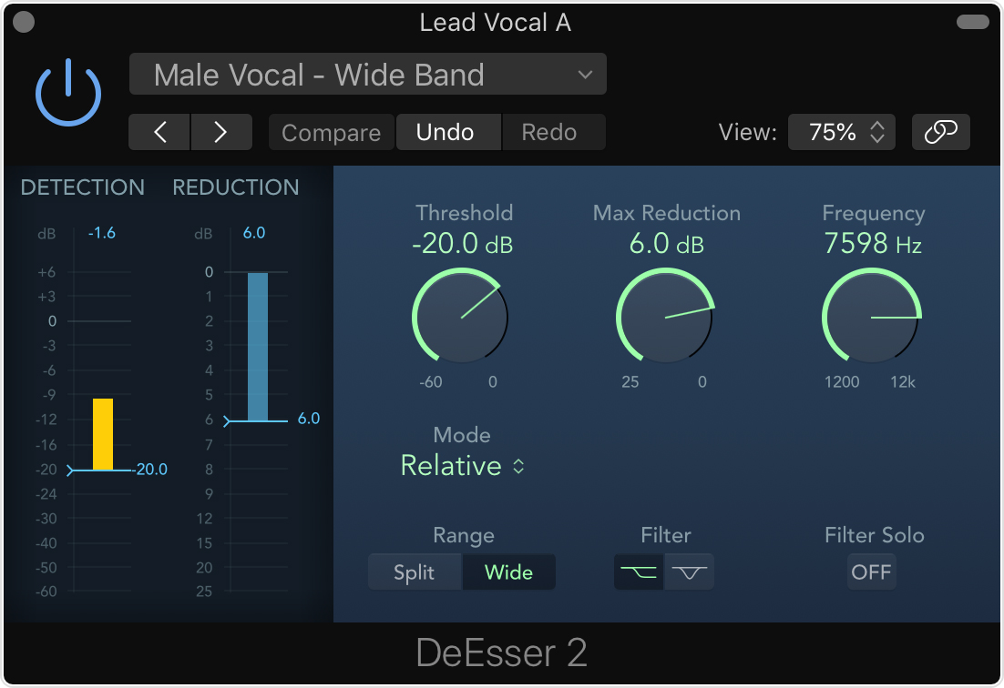 use decimort 2 on logic pro x