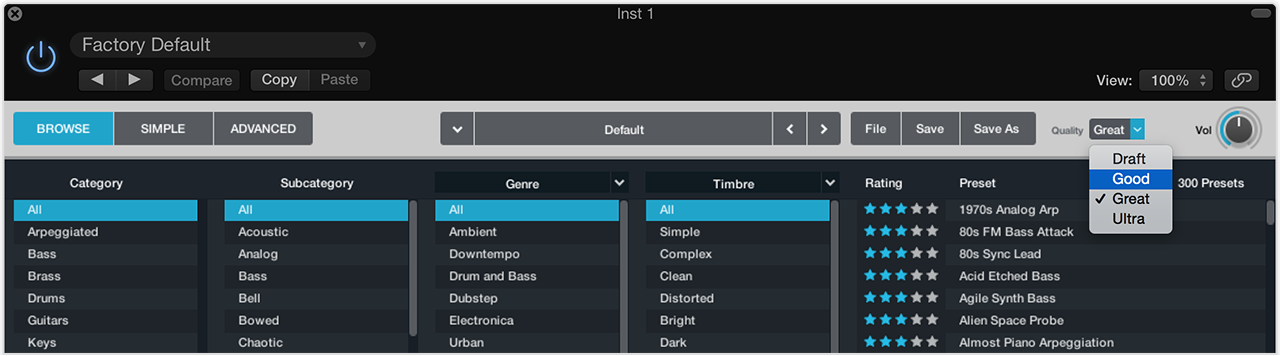 alchemy vst internal clipping