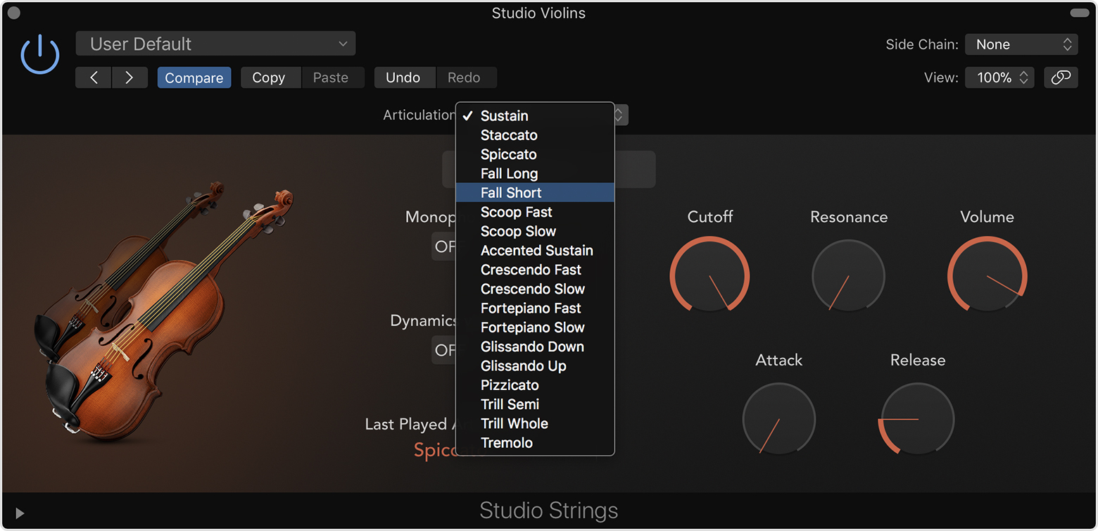 kontakt string library articulations