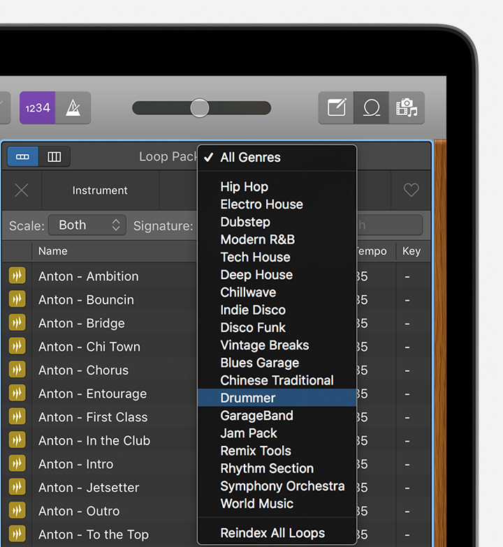 Use Drummer Loops in Logic Pro for Mac - Apple Support