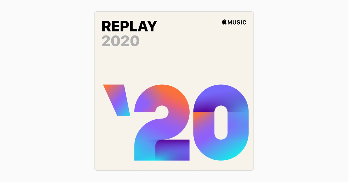 2020 apple music replay card social card