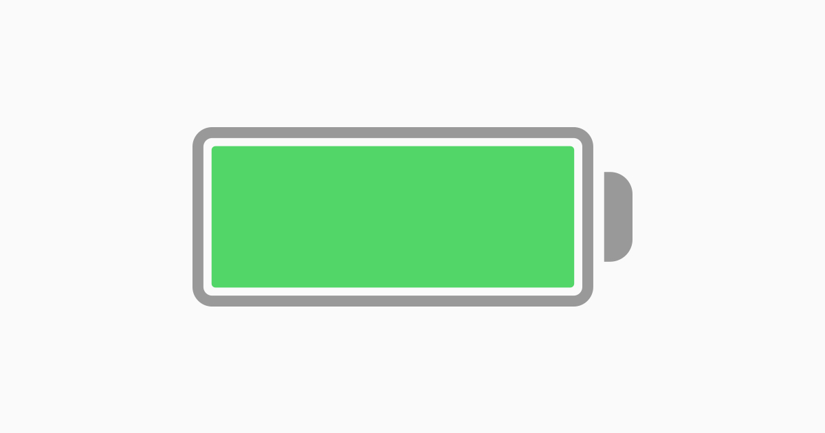 battery icon iphone