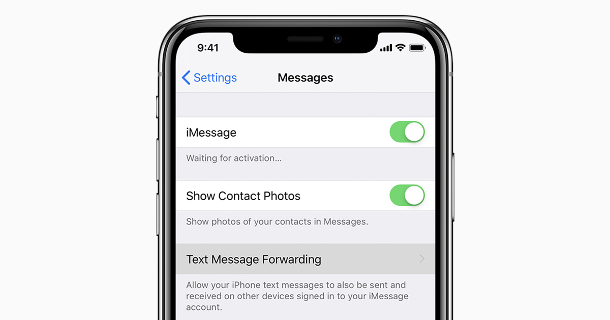 How to forward SMS/MMS texts on your iPhone - Apple Support