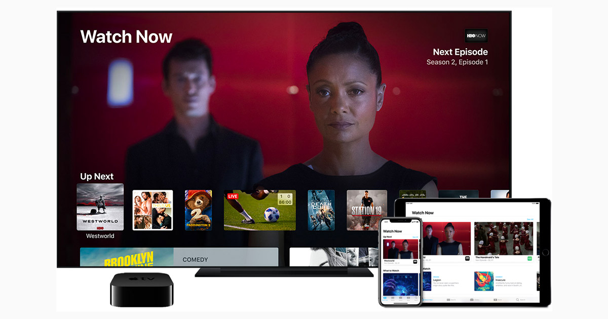 Watch movies, TV shows, and live content in the Apple TV ...