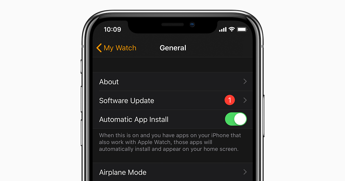 Update your Apple Watch - Apple Support