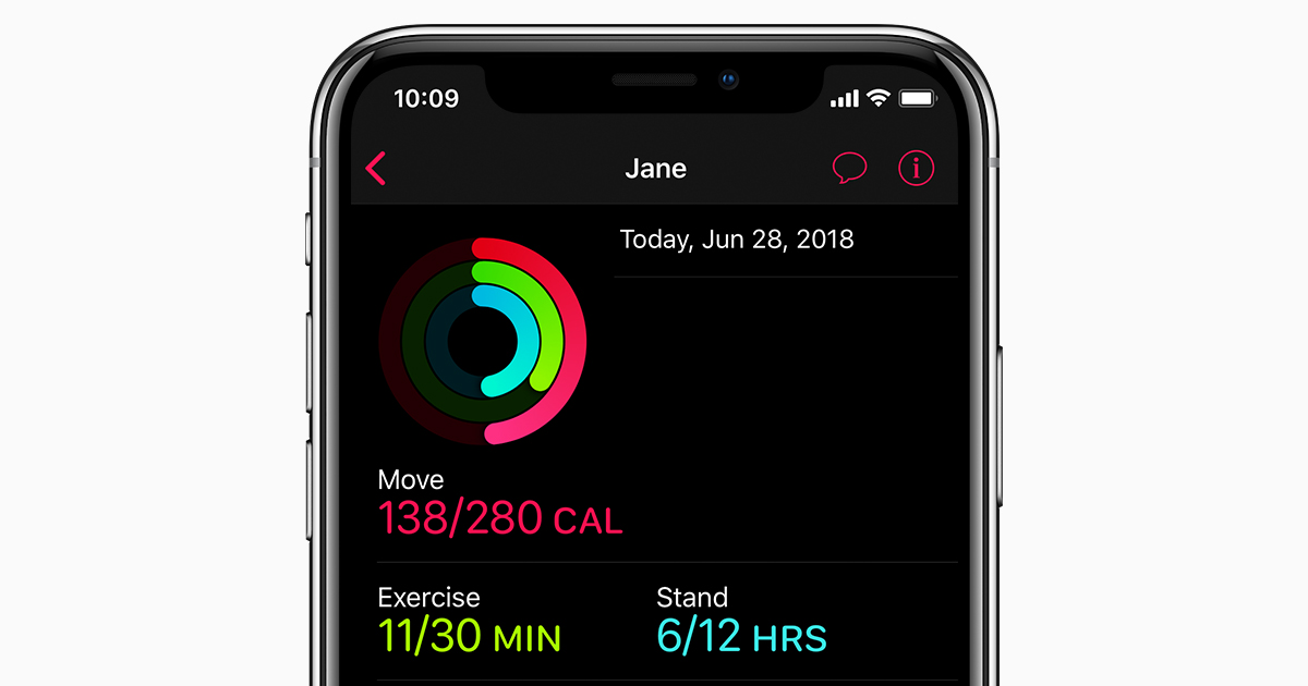 Share Your Activity And Compete With Friends With Your Apple Watch Apple Support