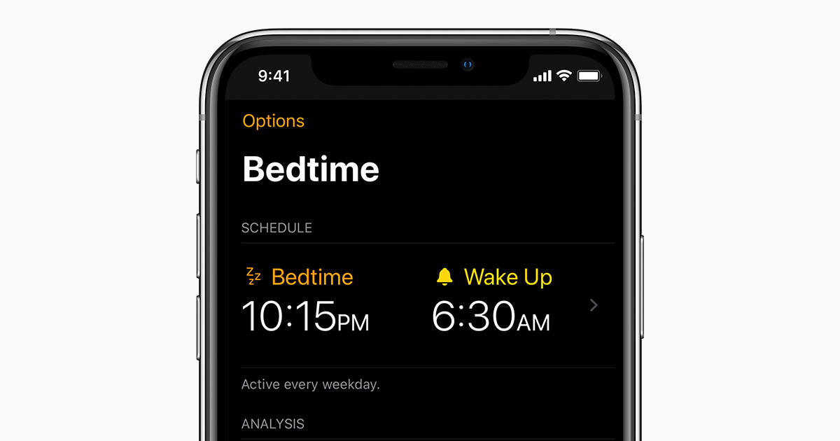 Utilizar Sueño para hacer un seguimiento de las horas de sueño en el iPhone  - Soporte técnico de Apple (ES)