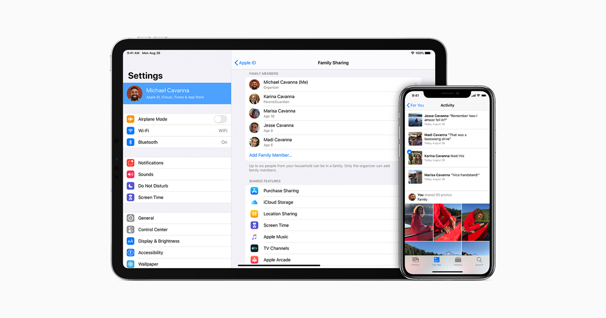 Set up Family Sharing - Apple Support