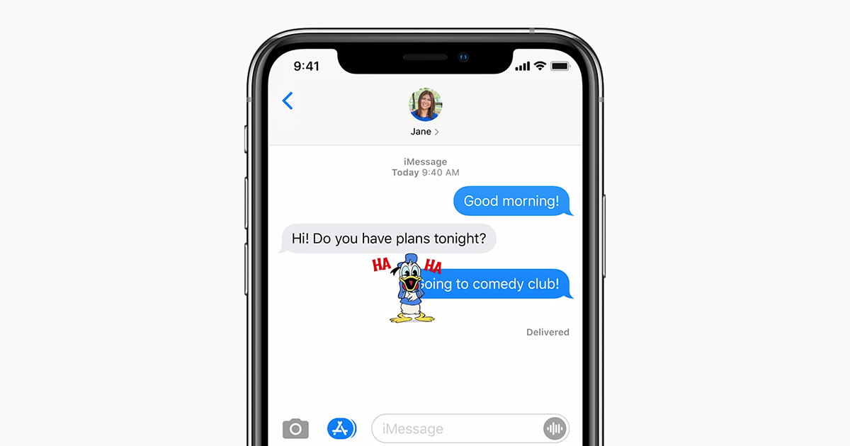 Use stickers with iMessage on your iPhone, iPad, and iPod touch ...
