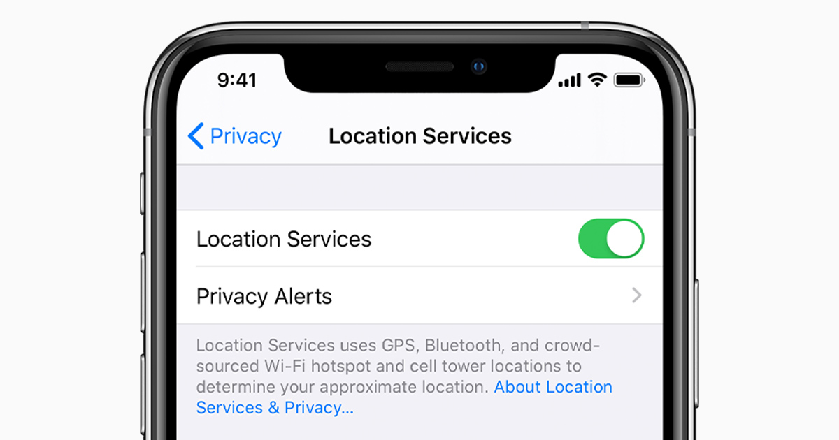 how to install gps locate devices in phone Apple