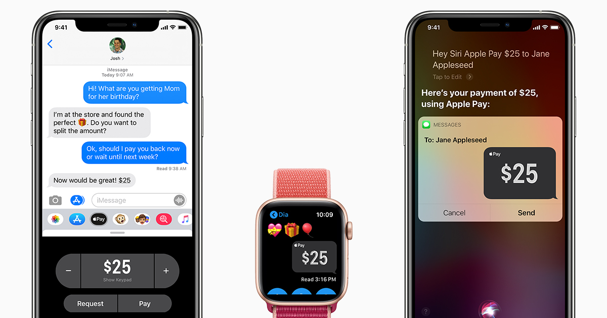 Send and receive money with Apple Pay - Apple Support