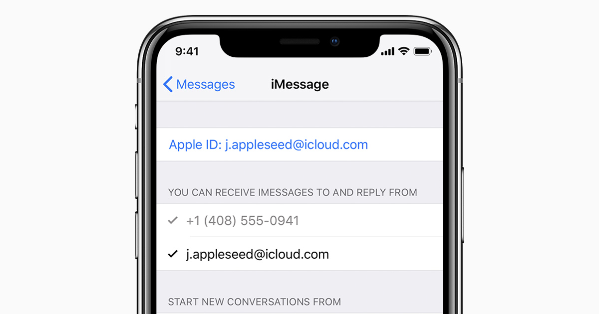how to connect messages to mac with phone number