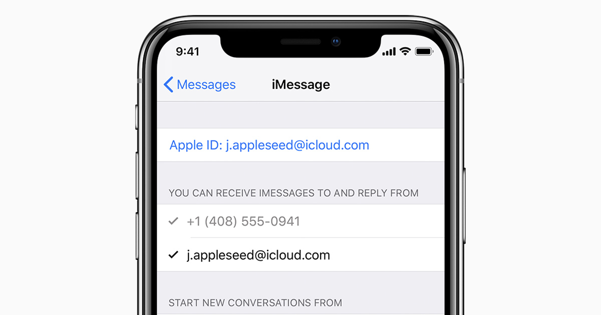 Add or remove your phone number in Messages or FaceTime - Apple Support