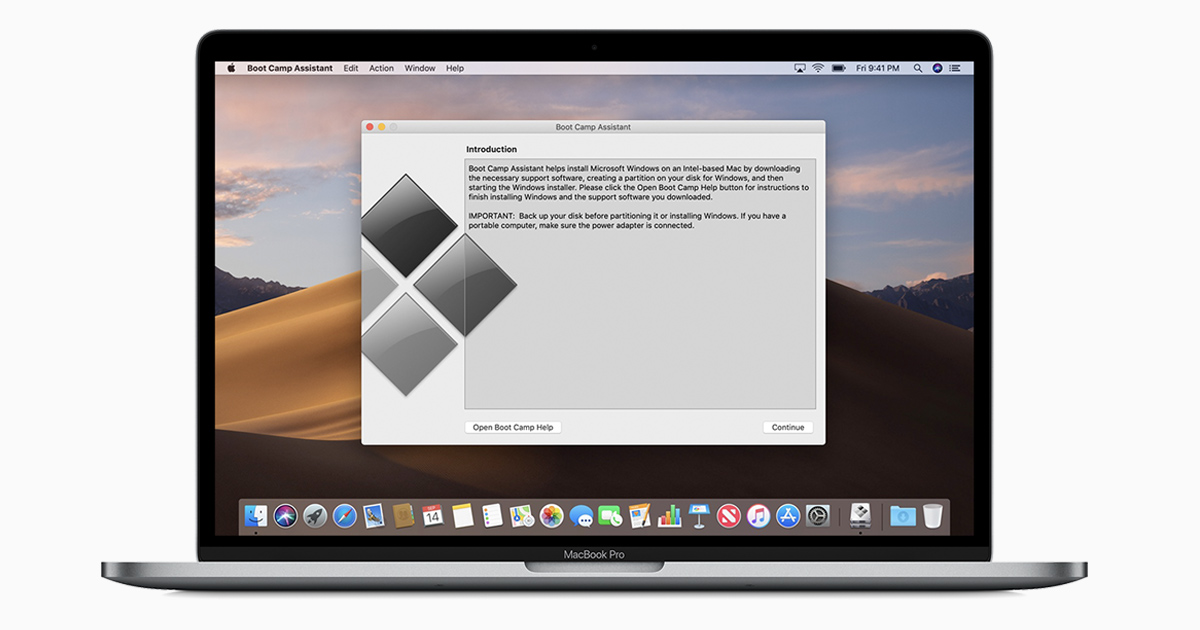 Install Windows 10 On Your Mac With Boot Camp Assistant Apple