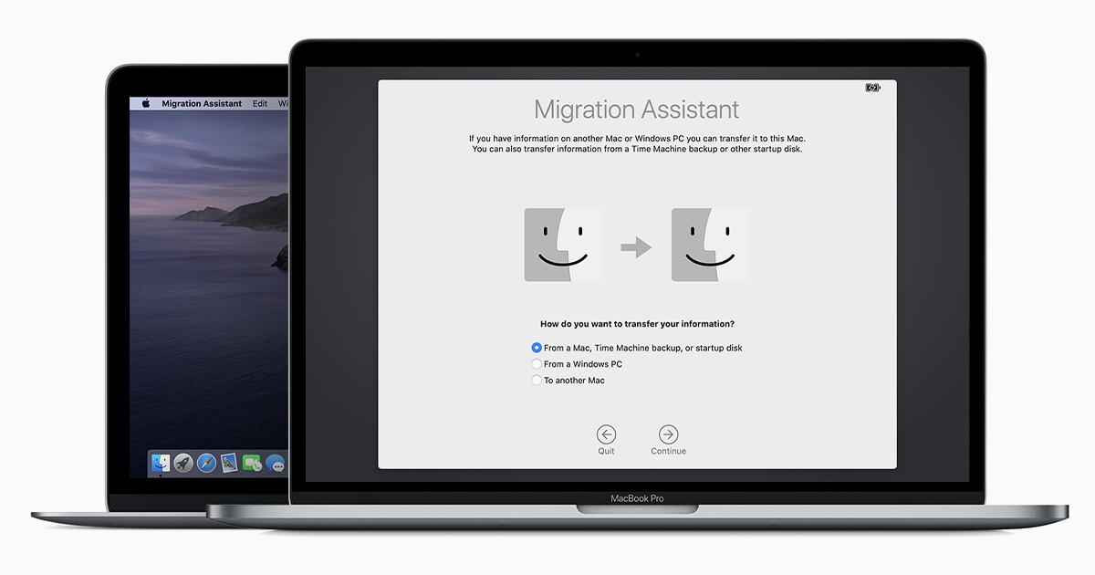 windows migration assistant for mac os high sierra